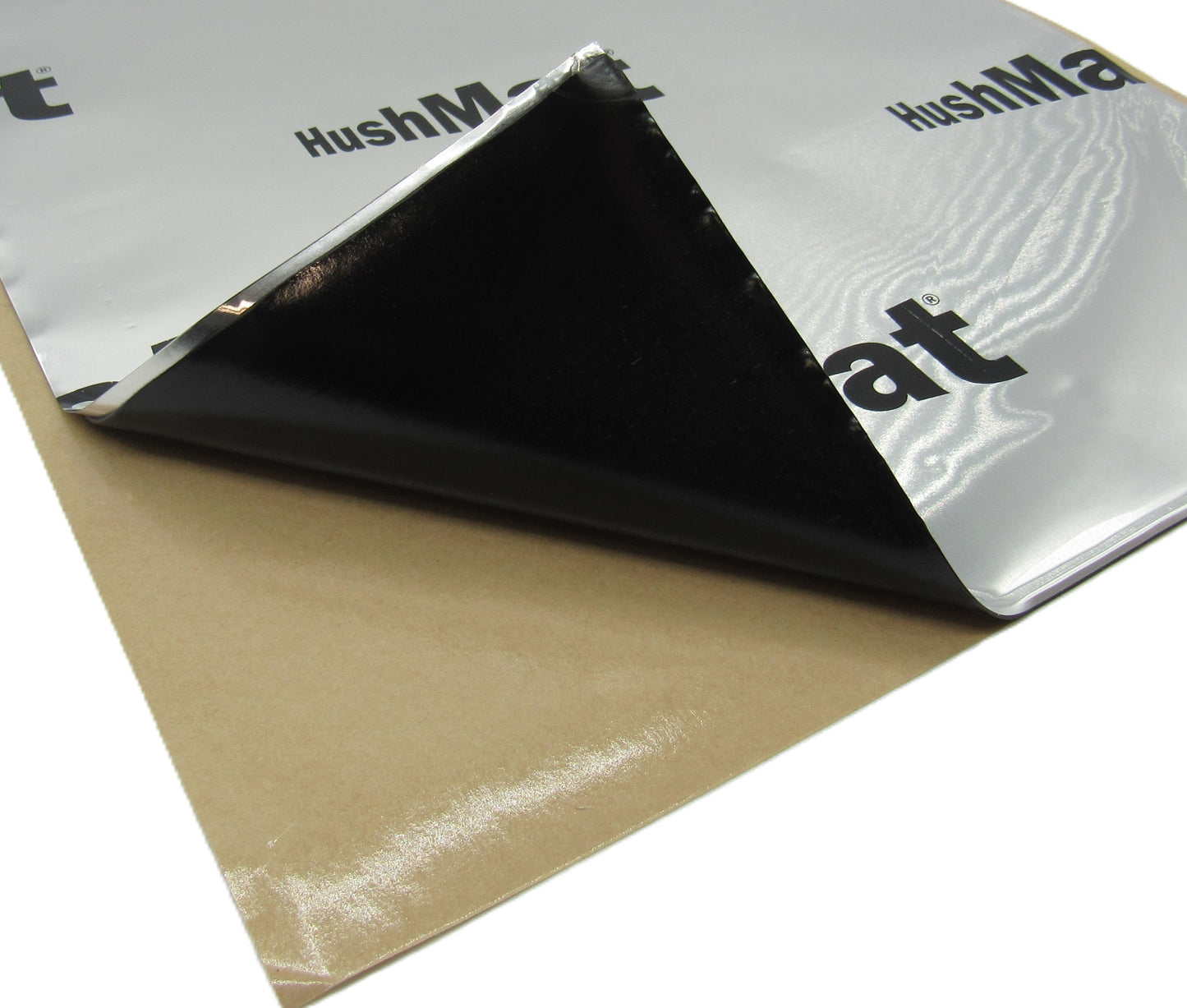 #10201 HushMat Door Kit – Automotive Thermal Insulation & Sound Deadening (10 Sq Ft, Silver Foil Foil)