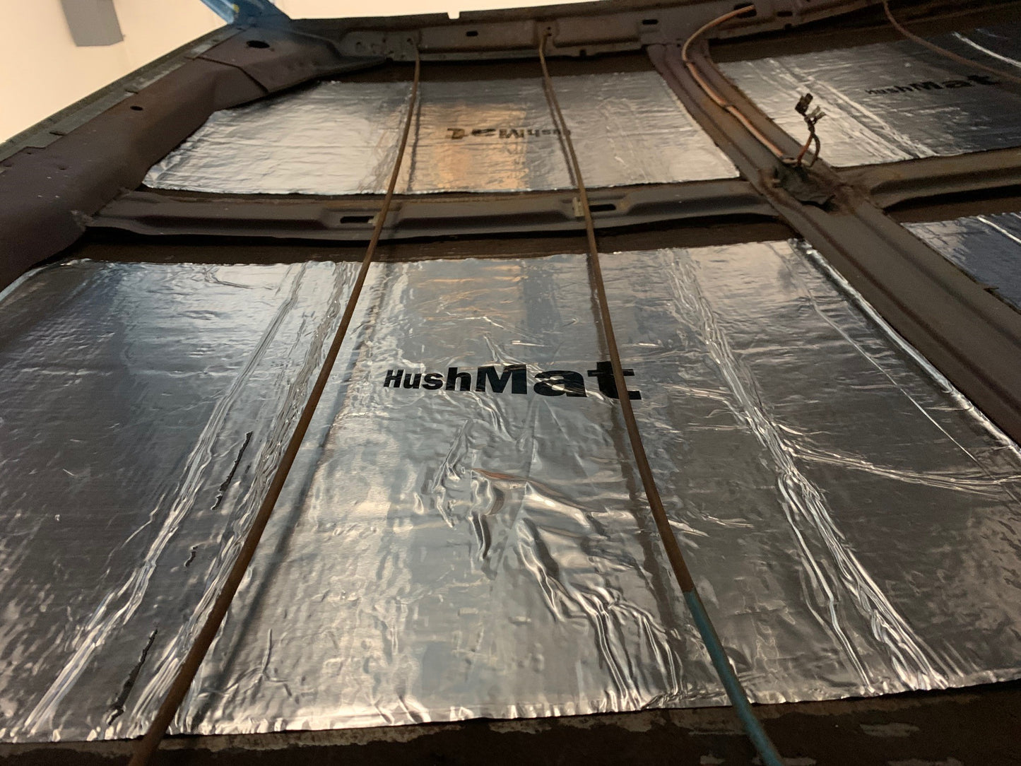 #10801 HushMat Super Bulk Kit – Sound Deadening & Thermal Insulation (36 Sq Ft, Silver Foil)