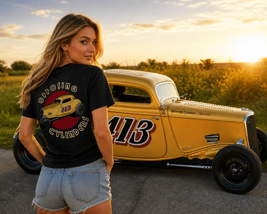 413 Coupe Black t-shirt