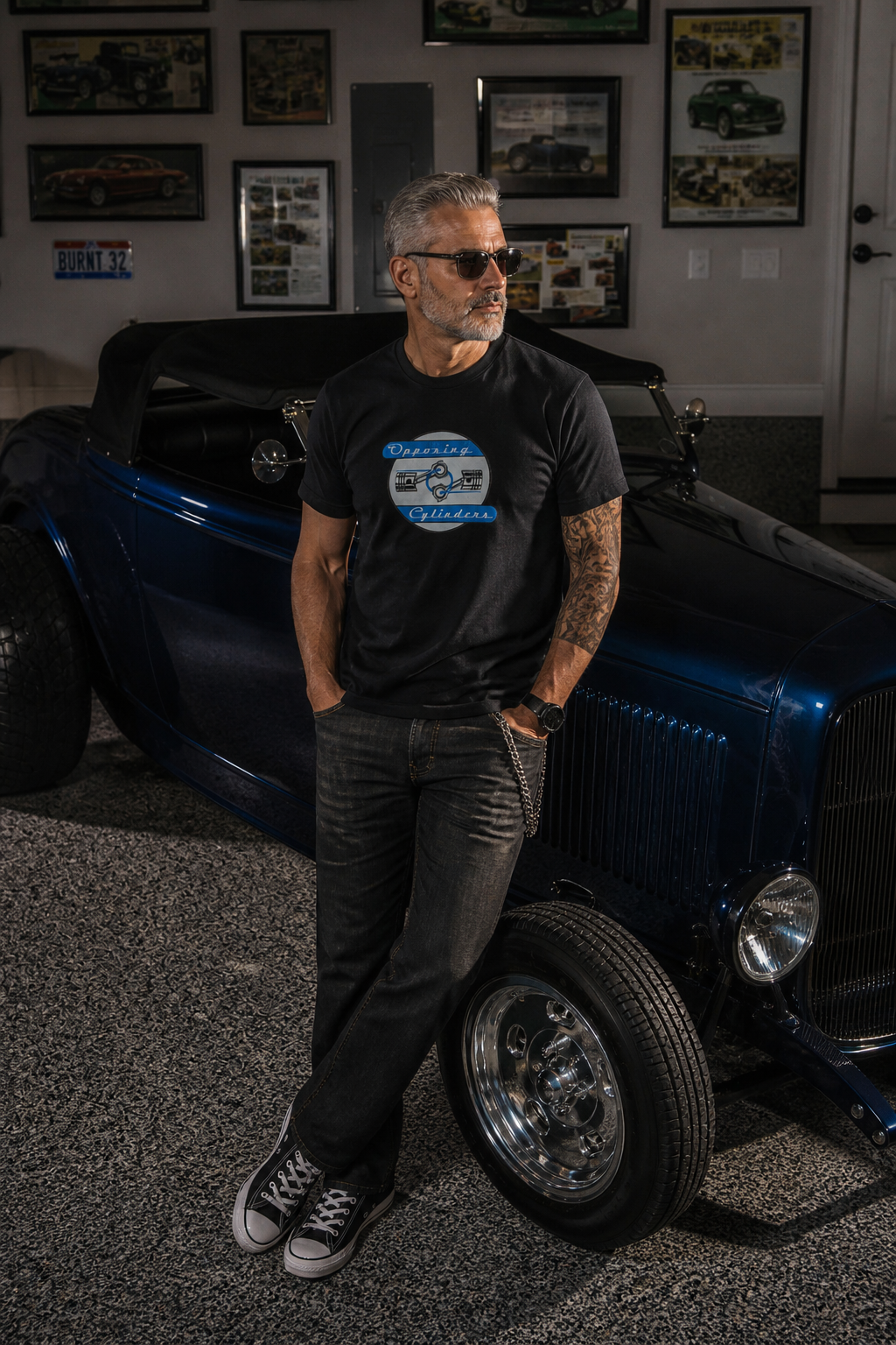 💥SALE💥 Opposing Cylinders t-shirt - While supplies last!  Medium and 2XL Sizes Left!